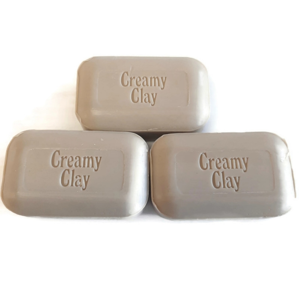 THE SOAP WORKS Creamy Clay All Natural Specialty Soap Bentonite Oily Skin